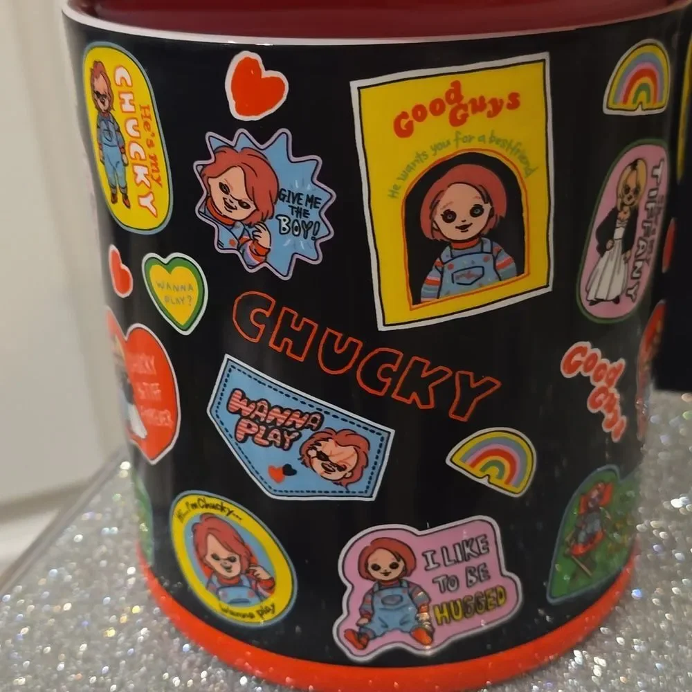 Silver Buffalo Chucky & Tiffany Cookie Jar‎
